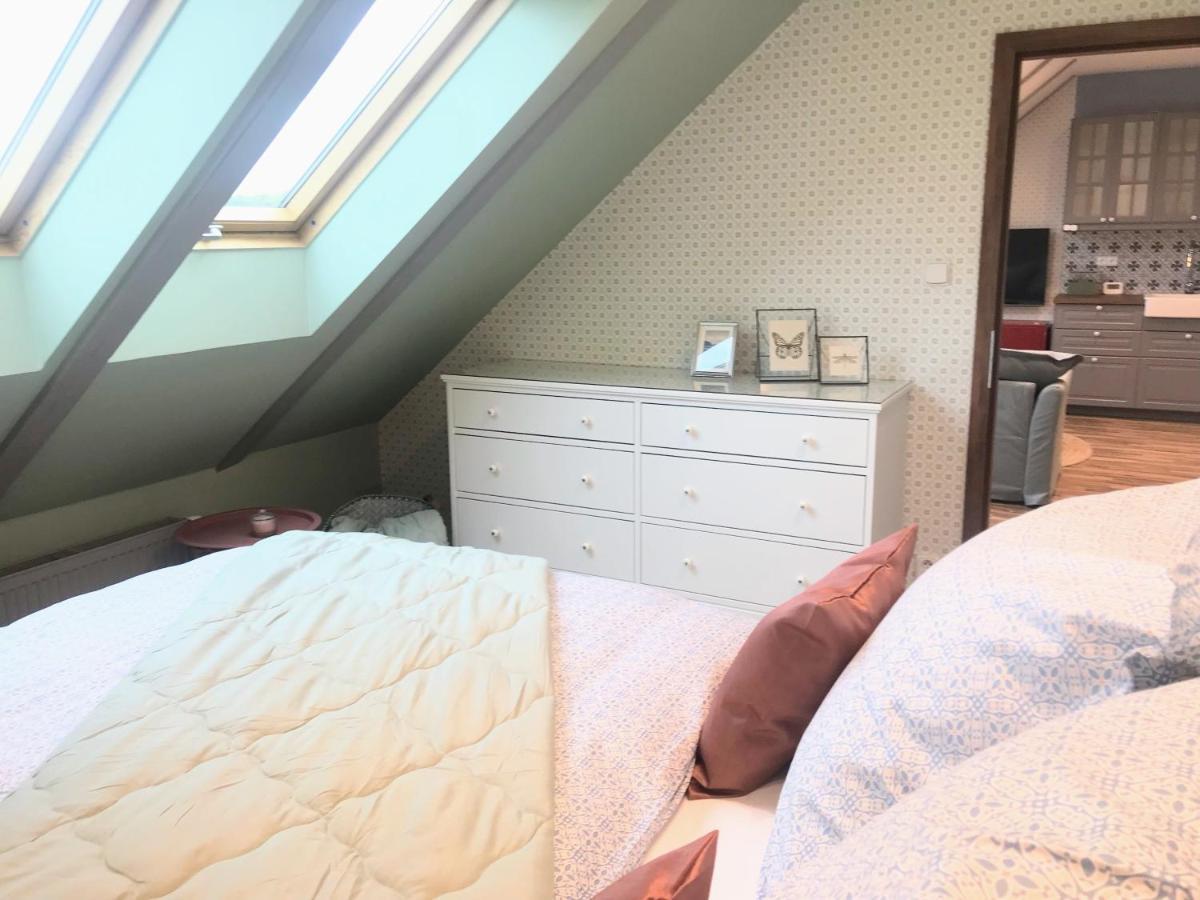 Attic Apartment On Waterfront / View / Netflix Prag Exterior foto